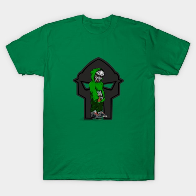 MF DOOM T'shirt ''double team you with them emu' T-Shirt by Metal fabrics